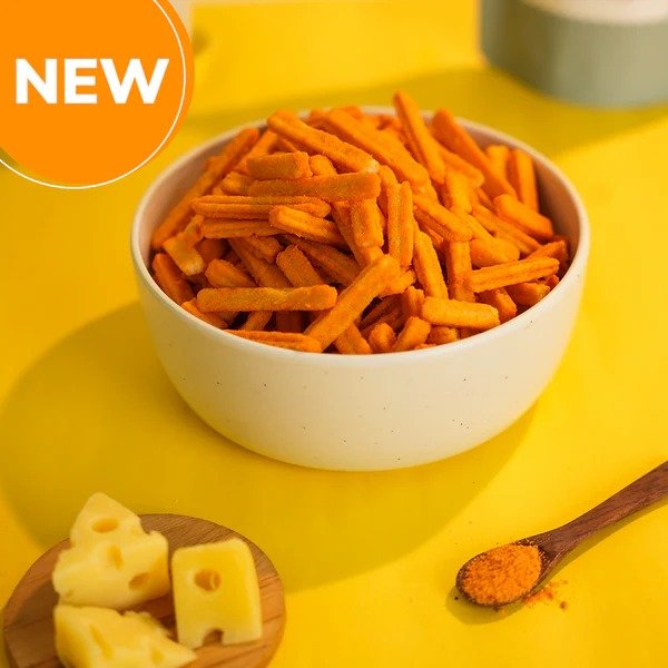 Cheddar Cheese Millet Fingers | Source of Protein